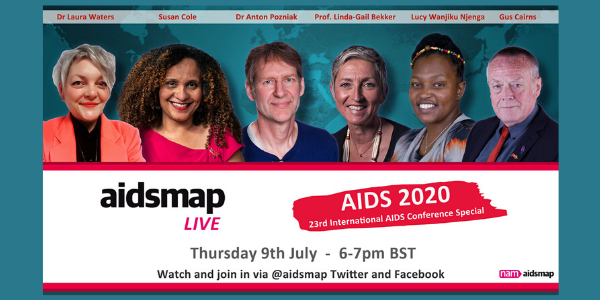 aidsmapLIVE: AIDS 2020 special