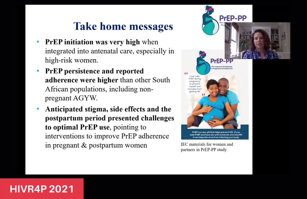 High rates of starting and staying on PrEP in pregnant South