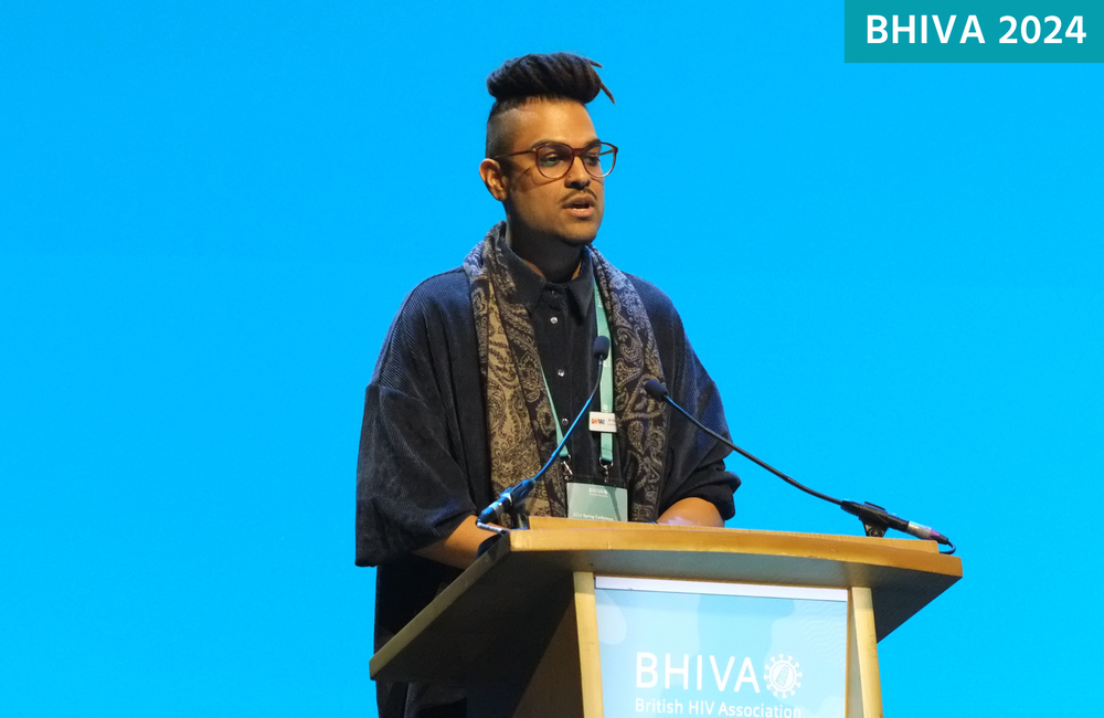 Dr Kyle Ring at BHIVA 2024. 