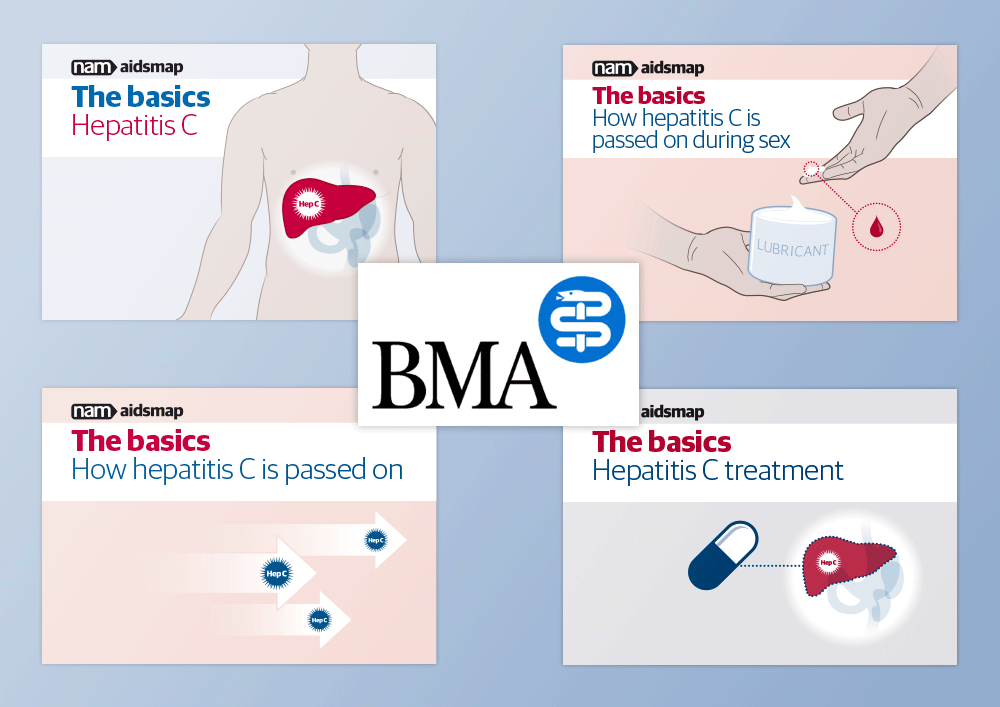 Hepatitis C leaflets for people with HIV receive BMA